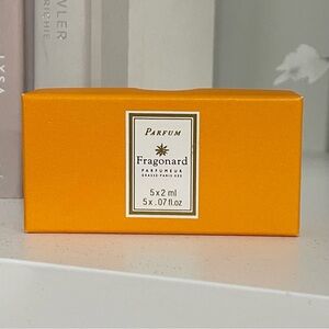 NIB Vintage Fragonard Grasse Paris France Perfume Sampler Set Stocking Stuffer